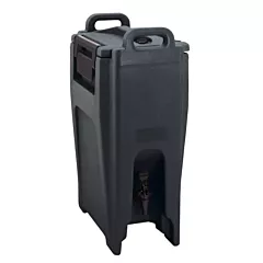 Cambro Ultra Camtainer 5.25 Gallon Insulated Beverage Dispenser, Black(UC500-110)
