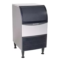 Scotsman 57 lbs. Undercounter Ice Maker with Bin, Flake Style, 216 lb/24 Hours