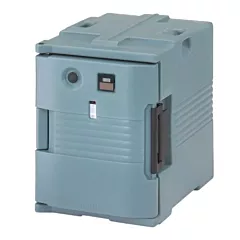 Cambro UPCH400401 Ultra Pan Carrier Heated Sheet Pan Carrier, Hold 6 Full Sized Pans, Blue, 110V