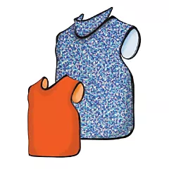 Ultraray Adult Patient Lead X-Ray Apron without Thyroid Shield Collar .50mm, Grey colour, each