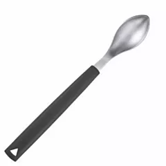 Ventures Triangle Green Grip Small Quenelle Spoon