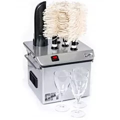 CPI Glass Dryer &  Polisher Steam shine Pro, Silver