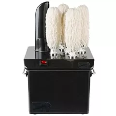 CPI Glass Dryer & Polisher Steam shine Pro, Black