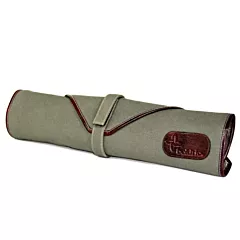 Boldric 6 Pocket Canvas Knife Bag, Green