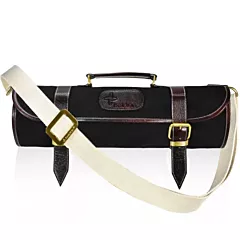 Boldric 9 Pocket Canvas Knife Bag, Black(CKR111)