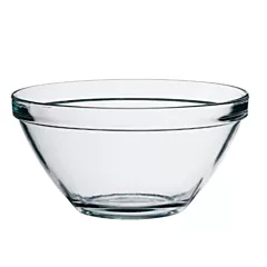Trudeau Pompei 2.45L Mixing Glass Bowl, Clear