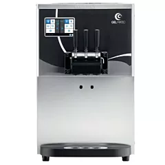 GEL MATIC Soft Serve Machine Double Flavour, Countertop 79 lb Per Hour