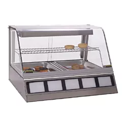 Antunes Countertop Curved Heated Deli Display Case