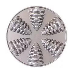 Fox Run Evergreen Cakelet, Silver