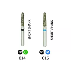 ValuDiamond Burs Round End Taper S855 10/pkg