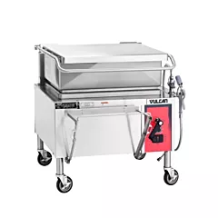 Vulcan 30 Gallon Braising Pan Tilt Skillet, Natural Gas, Manual Tilt