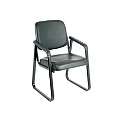 Leather Guest Chair with Arms-2