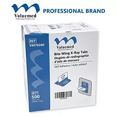 Valuemed Bite Wing X-Ray Tabs, 500/box
