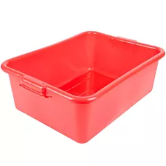 Vollrath Red Bus Bin, 7