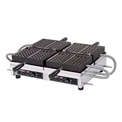 Krampouz Double Waffle Maker, 208-240V - WECCHBAT
