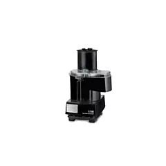 Waring 3.5 Qt Food Processor with Continuous Feed & 3 Discs, One Speed, 1 HP