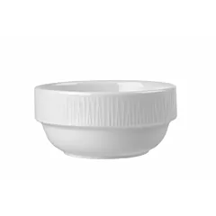 Churchill Bamboo 10 Oz Stacking Bowl, White, 6 /Case(WHBALB101)