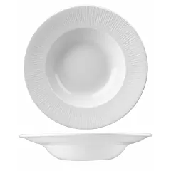 Churchill Bamboo 10 Oz Wide Rim Bowl, White 12/Case(WHBALWBM1)