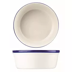 Churchill Retro Blue 3.2 Oz Ramekin, White 24 /Case - WHBBSRKN