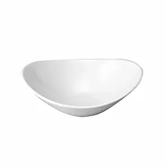 Churchill Orbit 10.5 Oz Oval Coupe Bowl, White 12 /Case -  WH OB7