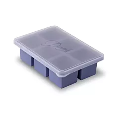 W&P Peak 6 Cube Freezer Tray with Lid, Blue