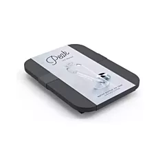 W&P Peak 5 Cube Water Bottle Ice Tray, Charcoal