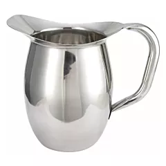 Winco 2 Qt Bell Pitcher, Stainless Steel(WPB-2)