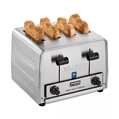 Waring Heavy Duty 4 Slice Pop Up Toaster 120V(WCT800RCND)