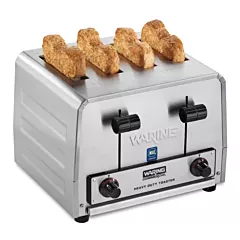 Waring Heavy Duty 4 Slice Pop Up Toaster 208V(WCT805B)