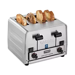 Waring Heavy Duty Pop Up Toaster with Bread & Bagel Combi 208V(WCT850)