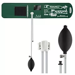 Welch Allyn FlexiPort Reusable Blood Pressure Cuff, One Piece with 2 Tubes/Inflation System and Bulb
