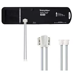 Welch Allyn FlexiPort Reusable Blood Pressure Cuff w/2 Tubes & Tri-Purpose Connector