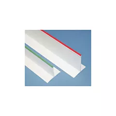 Nella Divider with Red Beading, White, 2