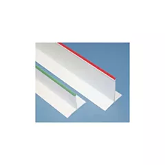 Nella Divider with Red Beading, White, 5