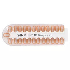 Zirc E-Z ID Rings X-Large 25/pkg