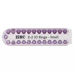 Zirc E-Z ID Rings Small, 25/pkg