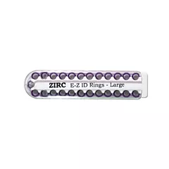 Zirc E-Z ID Rings System Large,  25/pkg