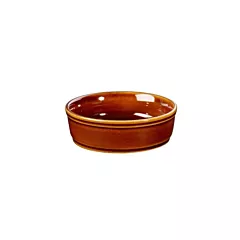 Churchill Art de Cuisine Rustics Simmer 7 Oz Mezze Dish, Brown 6 /Case(ZCAGME111)