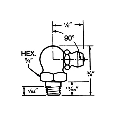 Alemite Lubrication Bulk Fittings