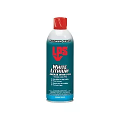 LPS White Lithium Grease With PTFE, 16 oz., Aerosol Can (3816)