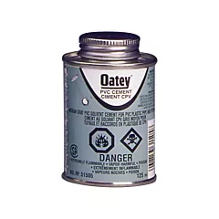 Oatey Ciment de PVC d'usage moyen