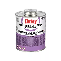 Oatey Purple Primer/Cleaner, 946 ml, Brush Top Can (31588)