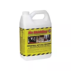 No Skidding® Industrial Anti-Slip Treatment, Jug, Clear, 1 gal., 1 gal.
