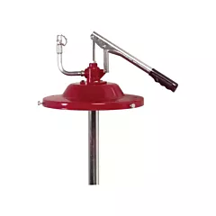 Alemite Manual Lubrication Pumps - Volume Delivery Loader Pumps, 1 Lb./6 strokes, 5 gal., Zinc (Apr-37)