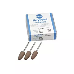 Shofu AcryPoint Acrylic Finisher & Polisher BP1, Fine, Light Grey, 6pcs (VMSHFU-0428)