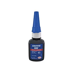 Loctite 480 Instant Adhesive, 20 g, Tube, Black (135466)