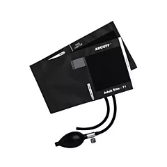 Adcuff Inflation System Black 2 Tube Adult (VMADC865-11ABK)