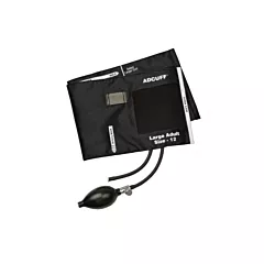 Adcuff Inflation System Black 2 Tube Large Adult (VMADC865-12XBK)