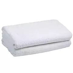 Adonis 100% Cotton Full Terry Bath Towel 12/Pack | Size 25x50 | White | Quick-Dry & Durable