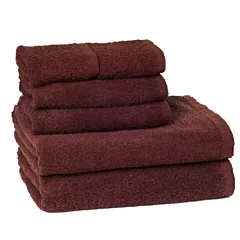 Adonis Premium Brown Bath Towels - Commercial Standard Size, Full Terry, 100% Ring Spun Cotton